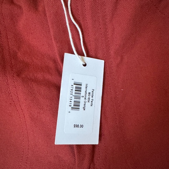 Mollusk Painter Pants - Terracotta Size S - Picture 2 of 6